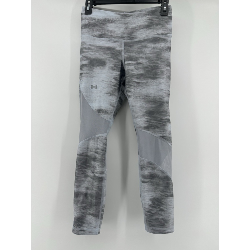 Under Armour Heat Gear Women's Cropped Compression Pants‎ w/Mesh Size M